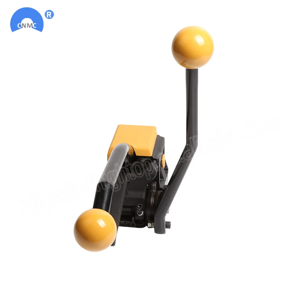 Manual steel strapping tool A333 buckle free Sealless Handheld steel strapping machine for 13/16/19 mm steel strip strap