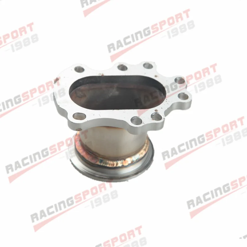 

T25 T28 GT25 GT28 To 2.5" 63mm V-band Clamp Flange Turbo Down Pipe Adapter