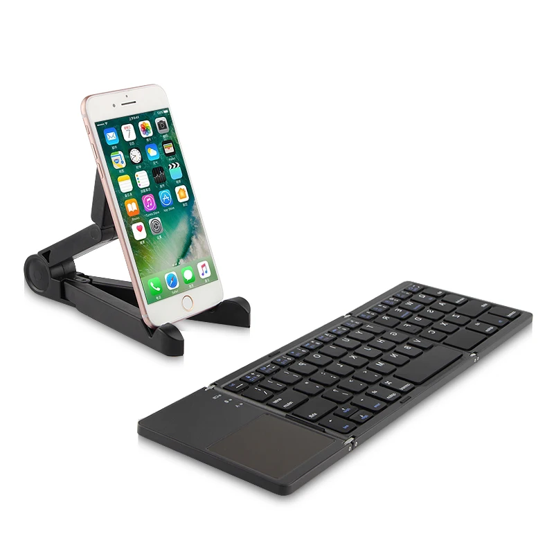 

Складная Bluetooth-клавиатура HUWEI Mini с сенсорной панелью для iPhone 12 Pro Max, iPhone 12 mini, iphone12 pro max