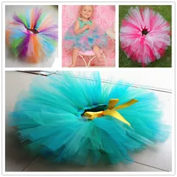 Peacock Blue and green Tutu Skirt Girls Dance Tutu Skirt For Baby Girl Birthday Party Clothing Fancy Wear
