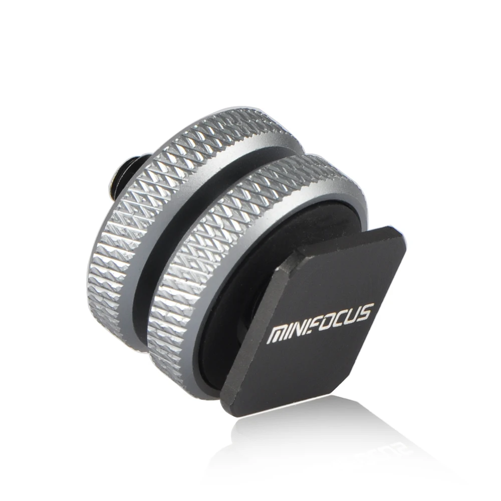 Kamera Hot Shoe Mount zu 1/4 "-20 Stativ Schraube Adapter Flash Schuh Halterung für DSLR Kamera Rig Led licht Monitor Video mikrofon