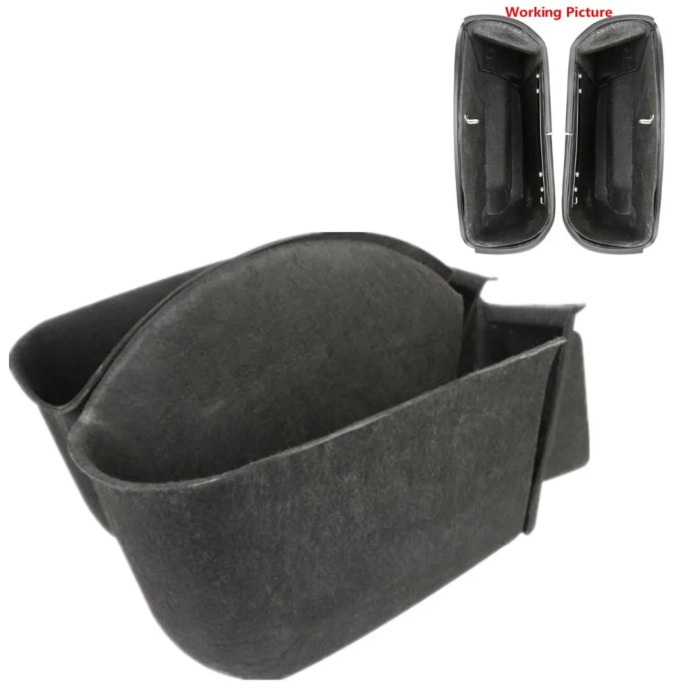 Motorcycle Drop-in Saddle Bag Carpet Liner For Indian Chieftain 2014-2017 Roadmaster 2015-2018 Springfield 2016-2018