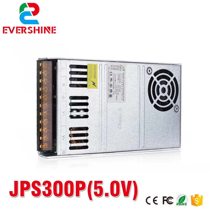 Fuente de alimentación especial para pantalla LED JPS300P, 5,0 V, 60A, 300W