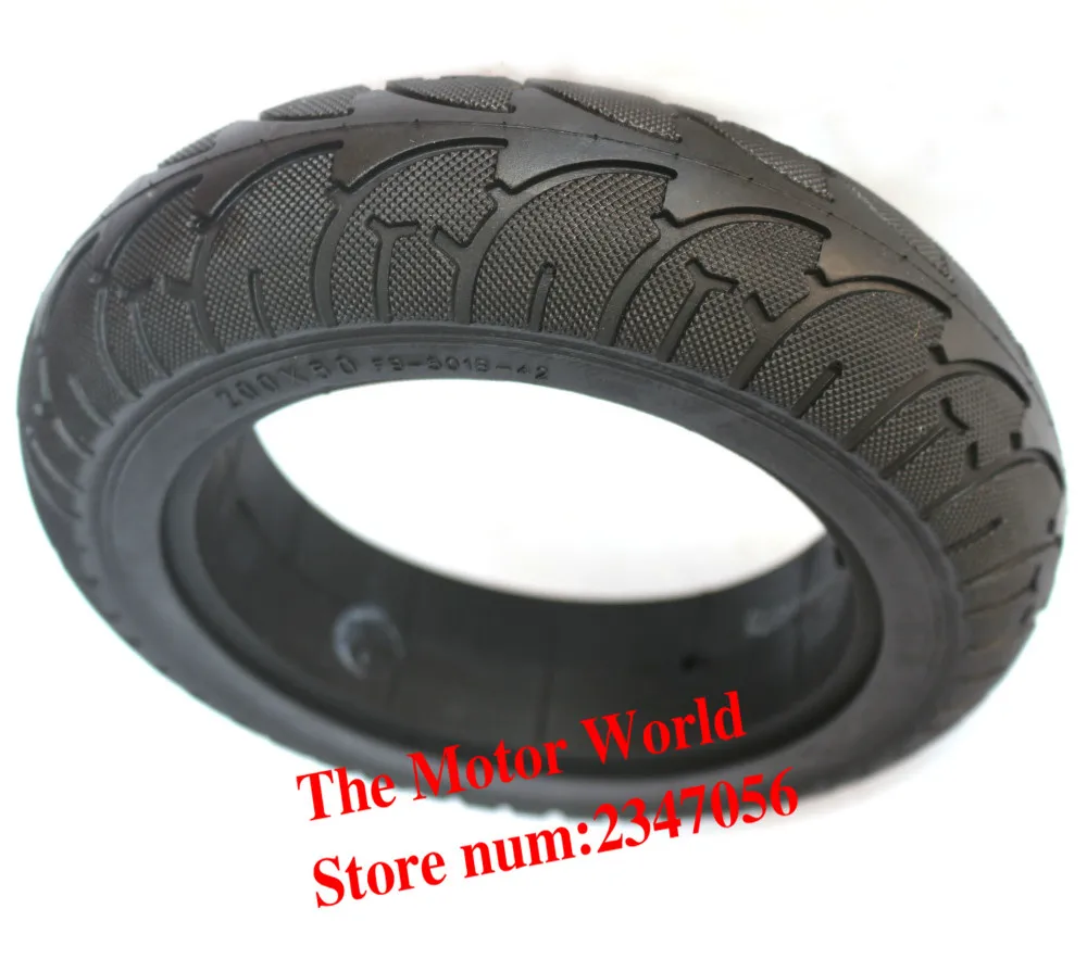 solid tire New Pattern 200*50 (8 inch*2)  Tire for 180W/300W Kids Scooter Using (Scooter Wheel Spare Parts)