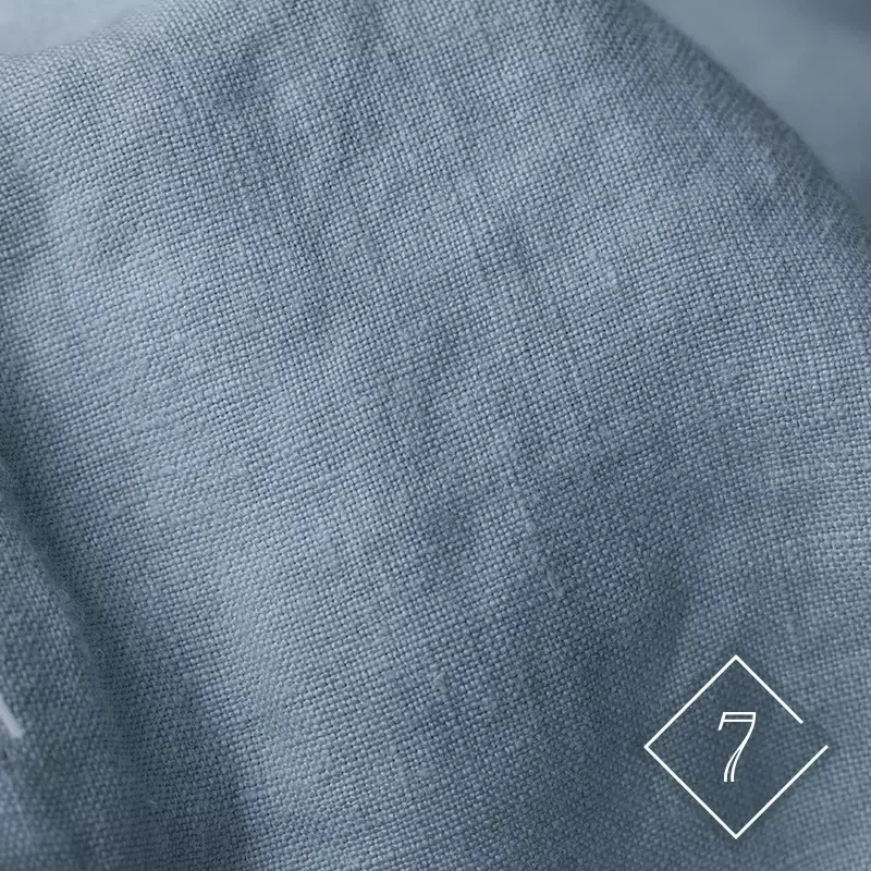 HD1052 , 100% Linen, Thick Fabric , Stone Sand Washed Linen Fabric, For Pants Jack, Ivory Gray Blue Black Colors