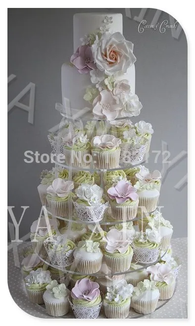 

Storey 12 cm 5 Tier Maypole Clear Acrylic Wedding Cupcake Stand 5 Tier Perspex Cupcake Stands Plexiglass Cake Stands