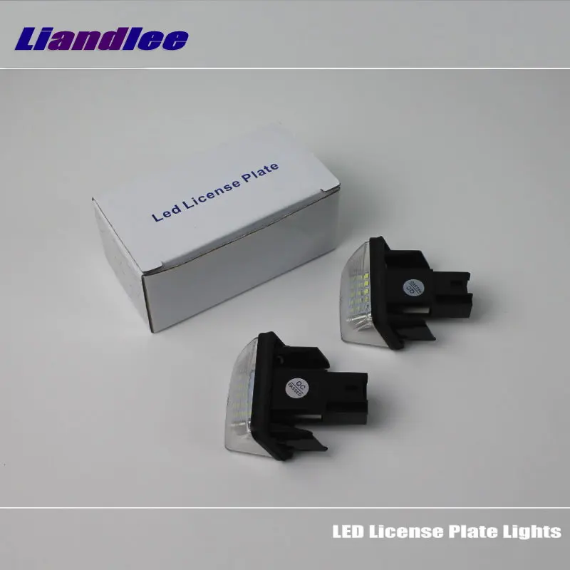 

Liandlee Car License Plate Lights For Citroen C2 For Naza 206 Auto Number Frame Lamp Bulb LED Illumination Accessories