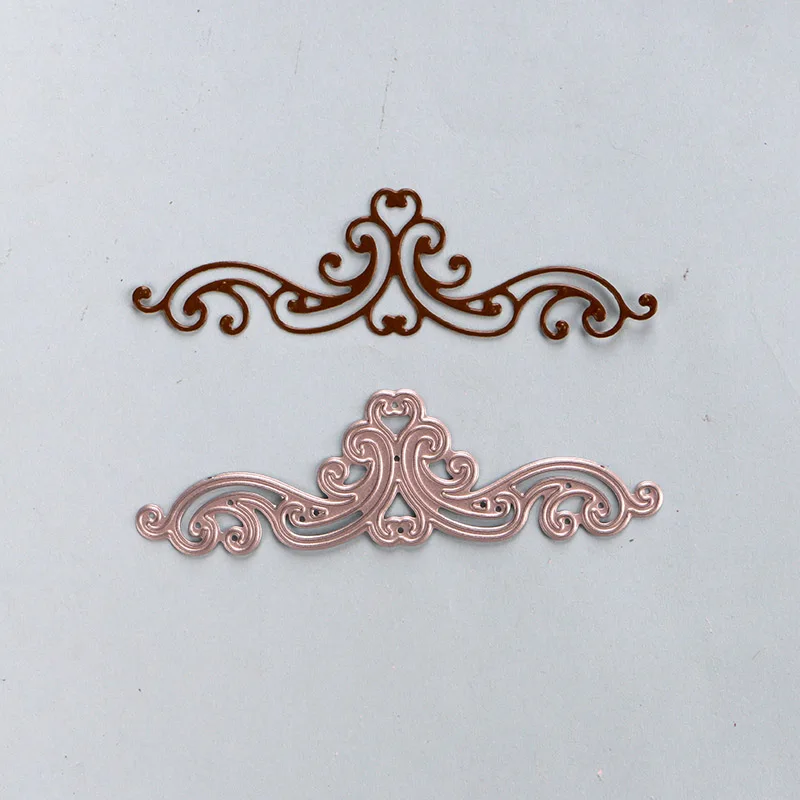 DUOFEN METAL CUTTING DIES European style borders cutout lace embossing stencil DIY Scrapbook Paper Album 2019 new