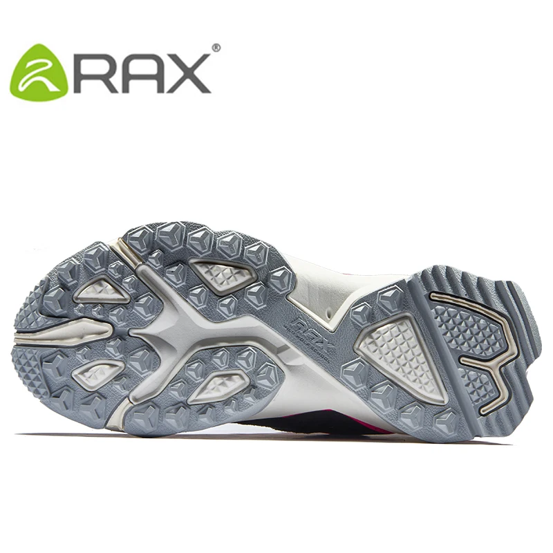 Rax-女性用の革製ハイキングアンクルブーツ,登山,スポーツ,ジョギング,ウォーキング,2024