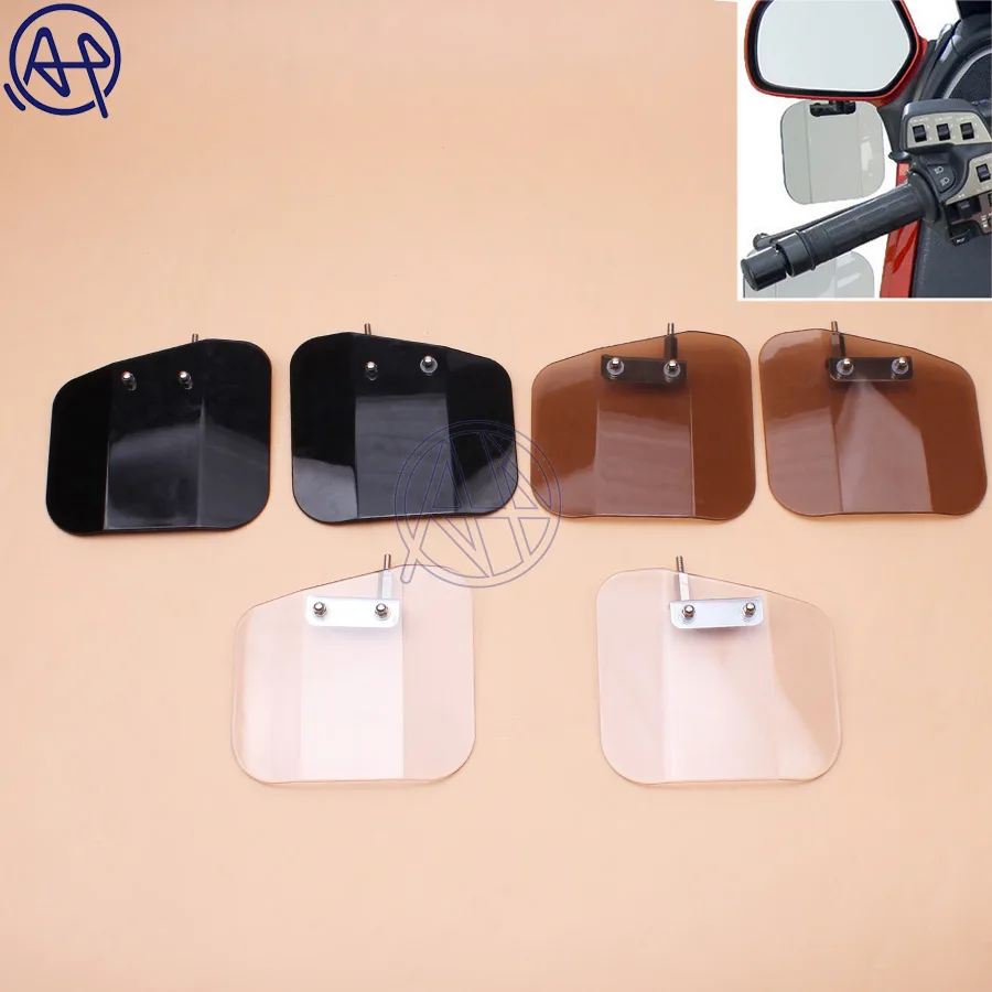 Motorcycle Air Wing Deflector Windshield Mirror Mount Install Windshield Spoiler Case for Honda GL1800 2001-2016 F6B 2013-2016