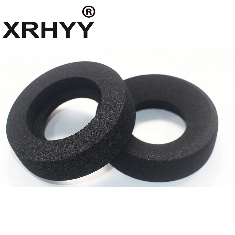XRHYY Replacement Grado Headphone L Cushion - Fits Grado 225i, 225e, 325is, 325e, RS2i, RS2e, RS1i & RS1e - Pair in Black