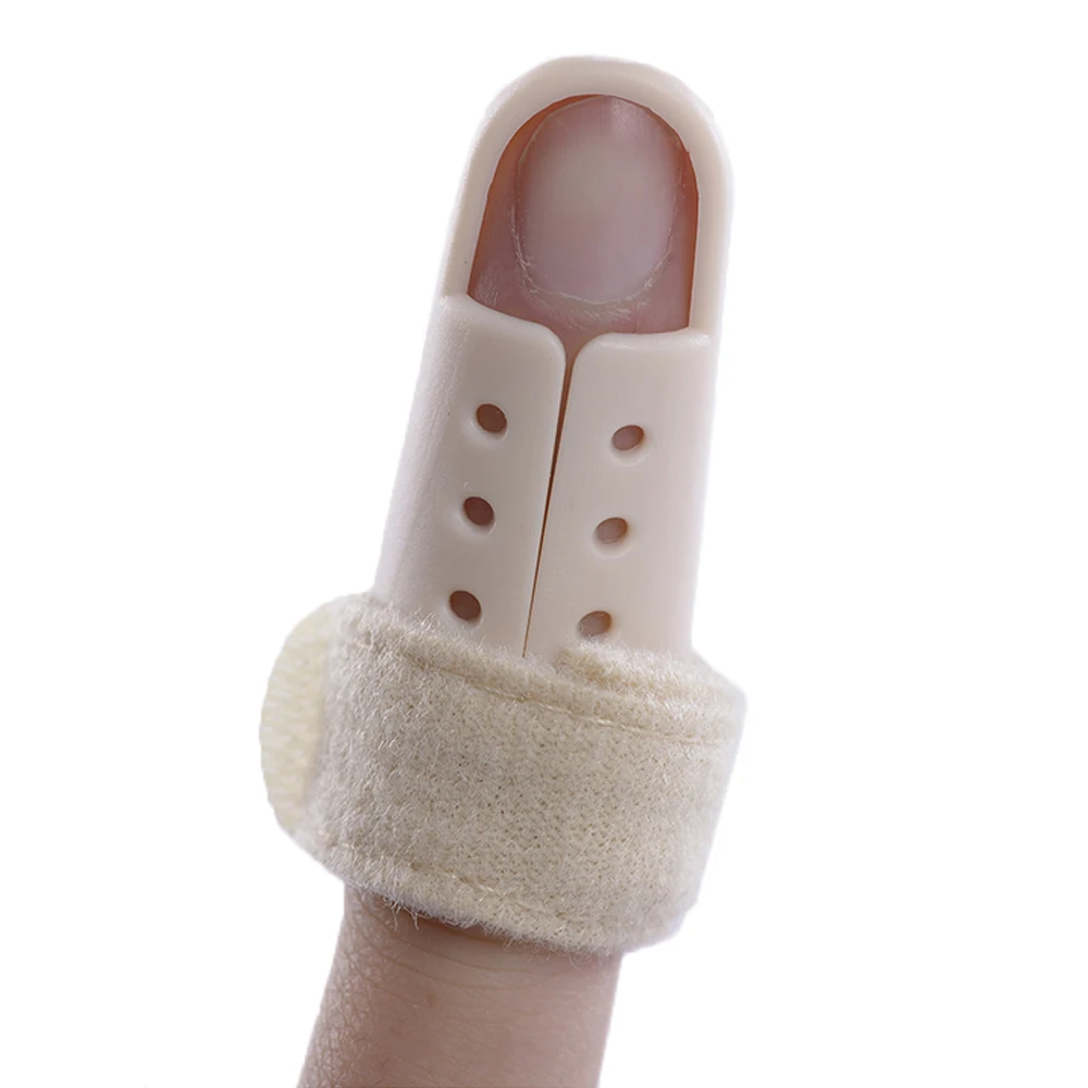 Finger Splint Brace Support Cot For Broken Fingers Fracture Dip & Pip Joint Mallet