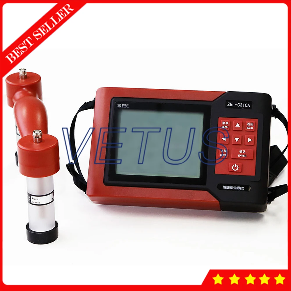 Digital Rebar Corrosion Detector With Two electrode Rebar Rust Detection Tester Steel corrosion detector ZBL-C310A