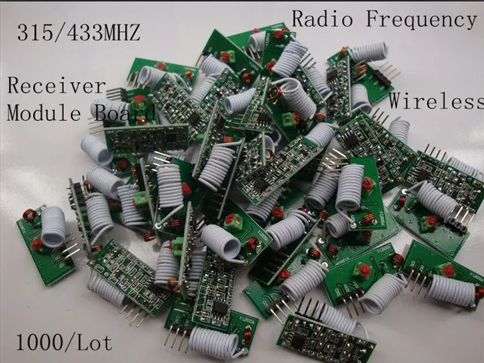 5VRF wireless remote control  module Ordinary super- regeneration receiver module board 315/433MHZ DC5V (ASK /OOK) 1000PCS/lot