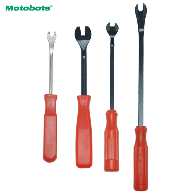 MOTOBOTS 10PCS Auto Pry Bars Pry Bar Buckle Screwdriver Door Panel Removal Fastener Disassemble Vehicle Refit Tool Clip #CA5739