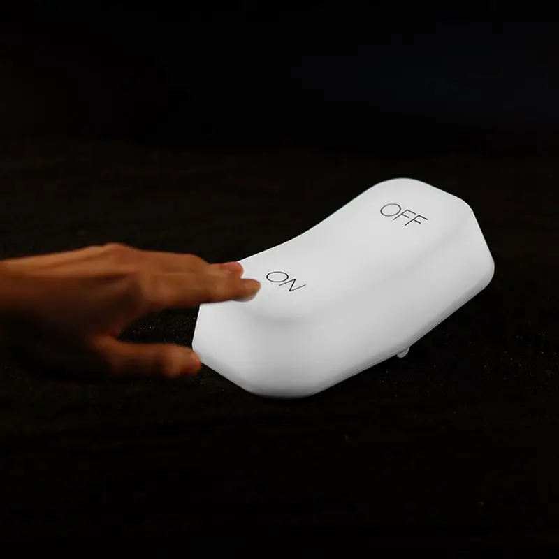 الإبداعية مفتاح مستشعر قابل للتعديل على الخروج LED ليلة ضوء السرير الجدول لمبة مكتب الاطفال هدية USB قابلة للشحن 2 وسائط