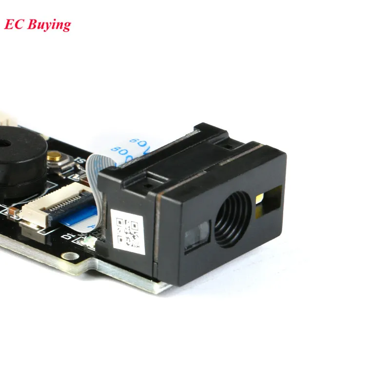 GM65 1D 2D Barcode Reading Board CMOS QR Code Scanner Reader Module USB URAT 617nm 6500K DIY Electronic Kit Cable AS608 Optical