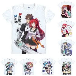 Coolprint Anime Shirt The Testament of Sister New Devil T-Shirts Multi-style Short Sleeve Mio Naruse Cosplay Hentai Shirts