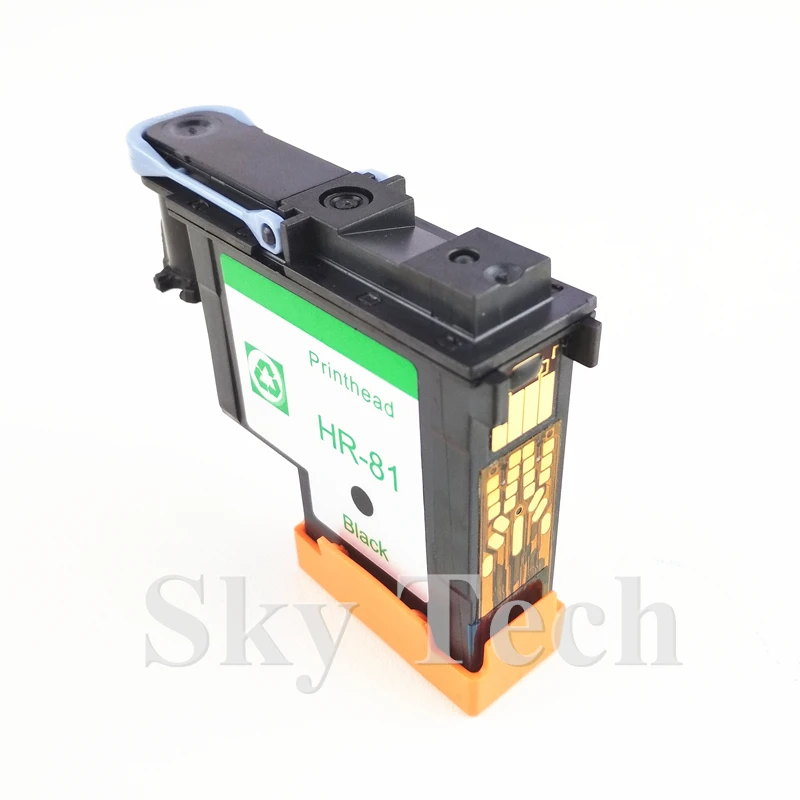 One Piece BK Remanufactured Print Head  For HP81 BK ,  For Hp DesignJet 5000 5500 printer .