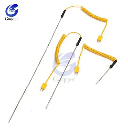 K-Type Thermocouple Probe Sensor 10cm/30cm/50cm Temperature Controller -50C to 1200 with Cable For Digital Thermometer