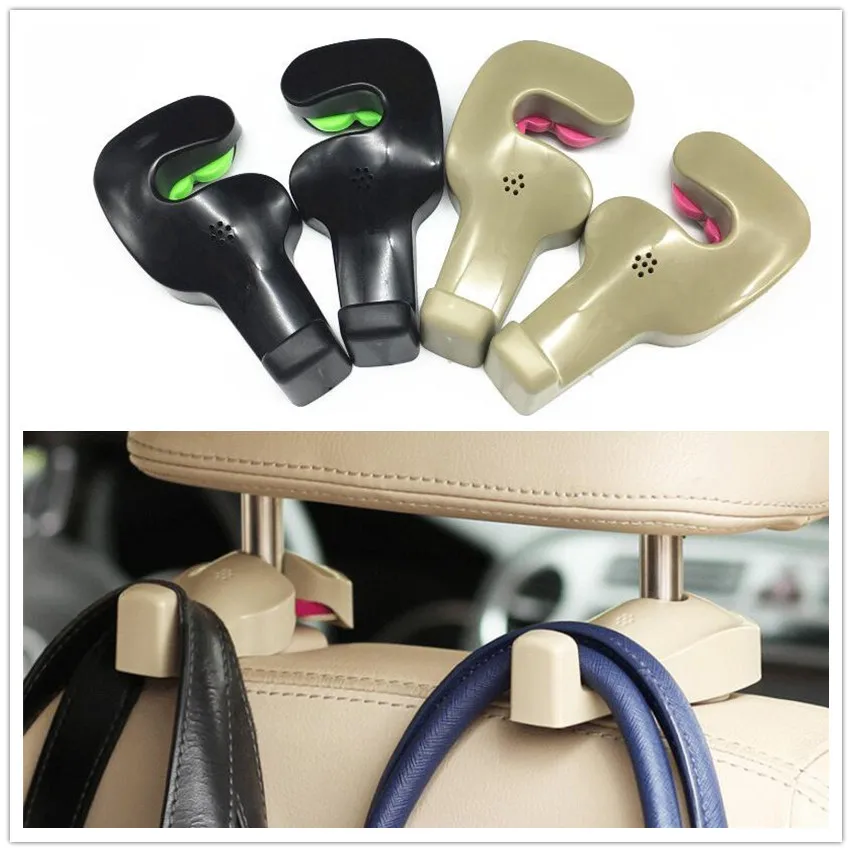 2pcs Multi-function Car Seat Hook For Honda CRV Accord HR-V Vezel Fit City Civic Crider Odeysey Crosstour Jazz Jade