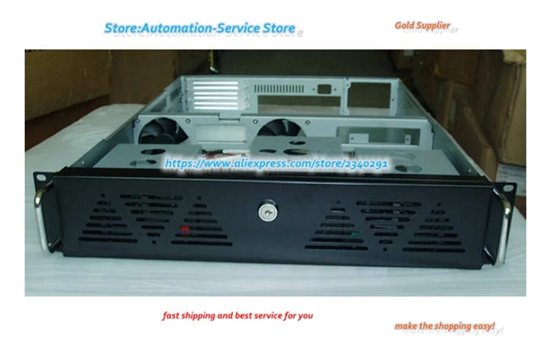 2U 610 Máy Tính Máy Chủ Khung Xe Khung Xe Sâu Cao Cấp 2U Ốp Full Máy Chủ