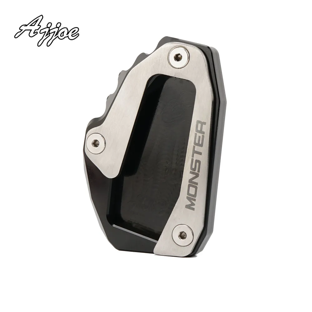 دراجة نارية الجانب حامل الوسادة تمديد القدم لوحة قاعدة ل دوكاتي مونستر 696 795 797 821 1200 1200S #5