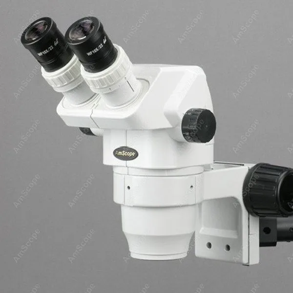 BINOCULAR STEREO BOOM MICROSCOPE-AmScope Supplies 2X-90X BINOCULAR STEREO BOOM MICROSCOPE + FIBER RING