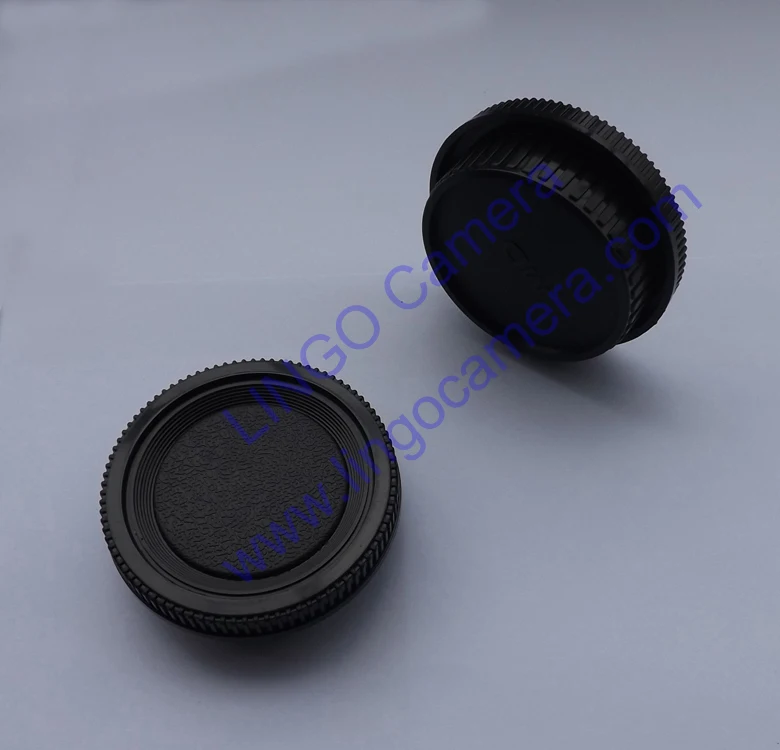NP3208 Juego de tapa de lente trasera profesional + tapa de cuerpo de cámara para Minolta MD