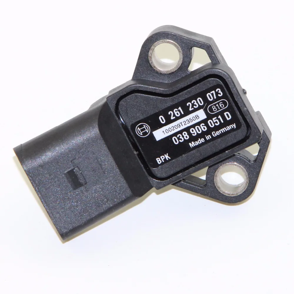 

Датчик давления впуска OEM MAP 038 906 051D для VW Golf Jetta Beetle Raabbit A4 Q5 A6 A4 Quattro A5 Quattro 2008 - 2009