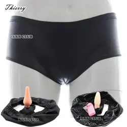 Thierry Unisex Masturbation Panties 9 Types Plug Dildo, Vaginal Anal Plug Penis Chastity Underwear, Sex Toy for Flirting Game