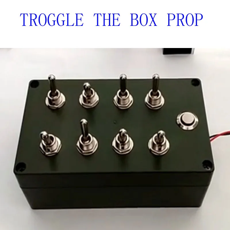 

12V Escape room props Toggle Switch adjust toggles to correct position to unlock chamber room prop real life room escape game