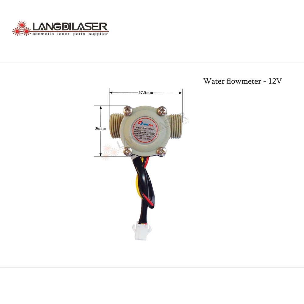 

Расходомер воды для IPL лазерной машины, переключатель потока воды для лазерной системы, Датчик потока воды