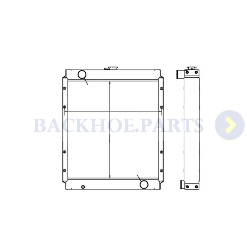 

Radiator Core Assy 1968031 for Caterpillar CAT E312C 311C 312C 312CL