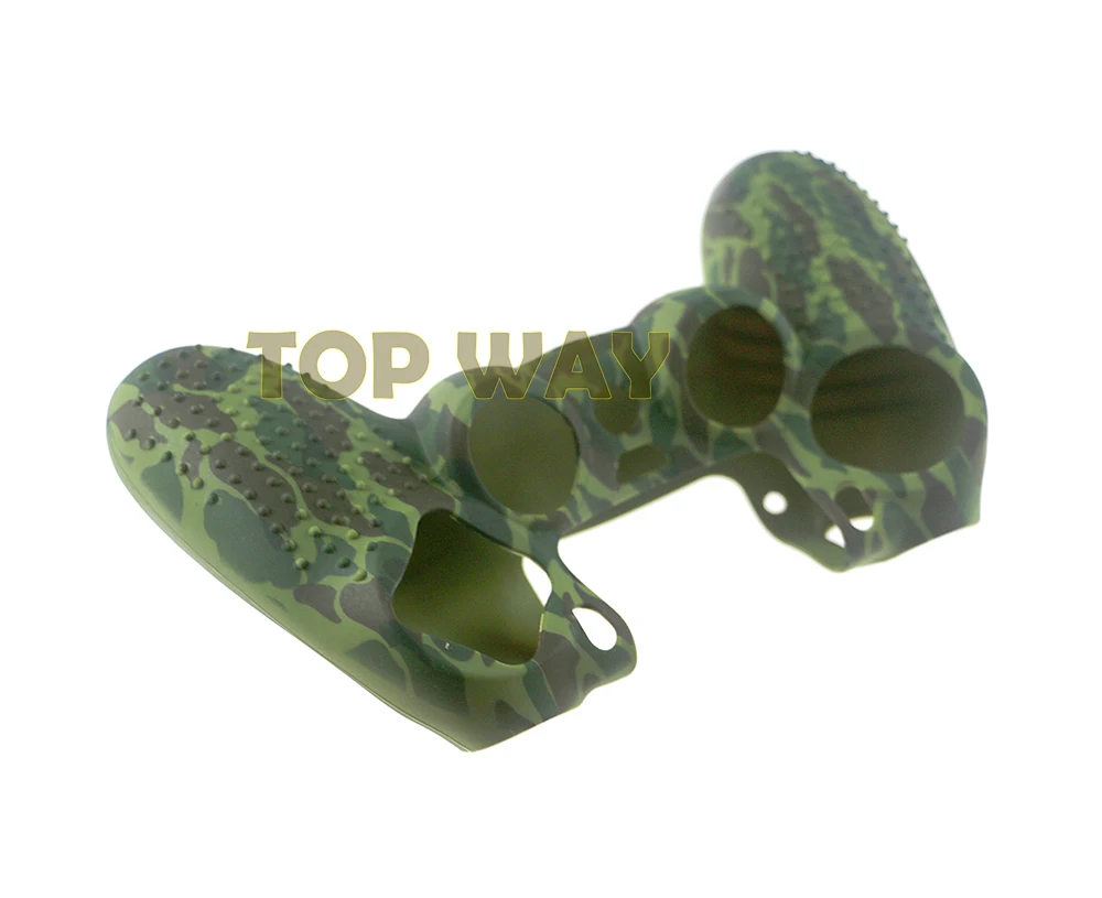 Anti-Slip Silicone Grip Case para PS4 Slim Pro Controller, Studded Skin Protective Cover, Soft, 1Pc