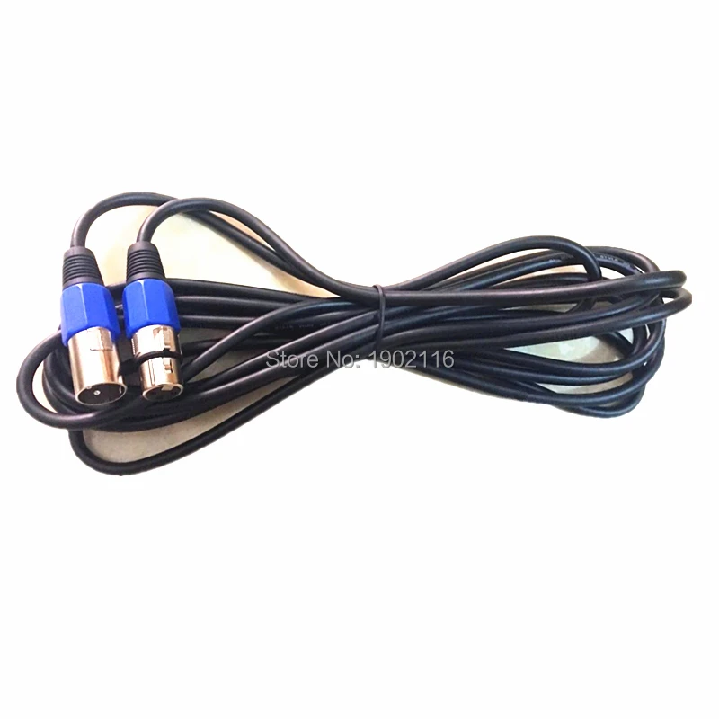 Cables 1m/2m/3m/5m/10m DMX Cables 3 Pins DMX In And Out Signal Connection For Stage Lights/Fog Machine/Audio Broadcast DMX Cable