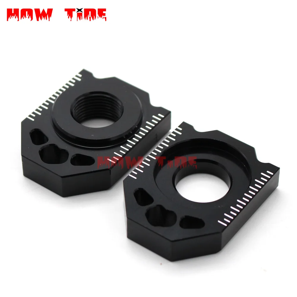 CNC Rear Chain Adjuster Axle Block For  85SX 2003-2014 125-450SX/SX-F/XC/XC-F 2012 125-300EXC/EXC-FXC-W/XCF-W 2000-2016