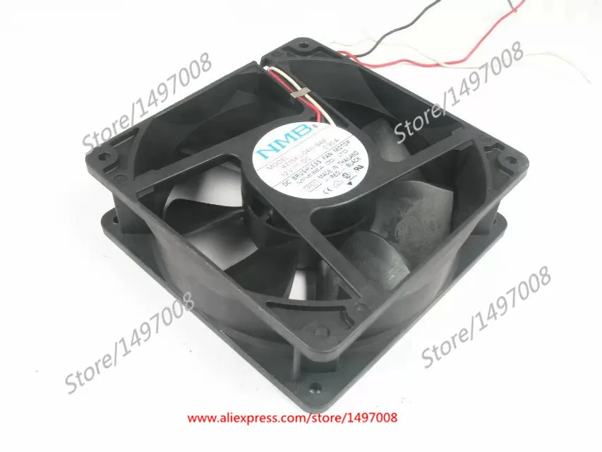 

NMB-MAT 4715KL-04W-B49 DC 12V 0.90A 120x120x38mm Server Cooling Fan