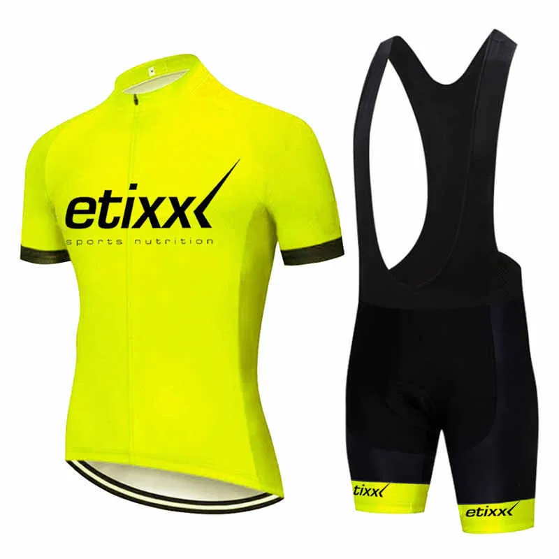 ETIXXL Pro Team Cycling Clothing Man 2024 Racing Sport Bicycle Cycling Jersey Sets Ropa Ciclismo Short Sleeve MTB Bike Clothing