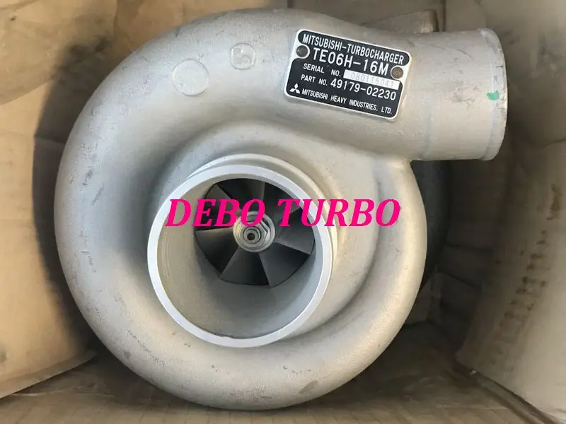 NEW GENUINE MHI TE06H-16M 49179-02230 Turbo Turbocharger for CAT E120B E200B E315B E320L Excavator S6S 3066 6.3L 140KW