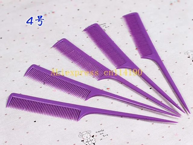 200pcs/lot DHL Fedex Free Shipping Hair Pointed Tail Comb Nicety Type Clip Design The Salon Tools