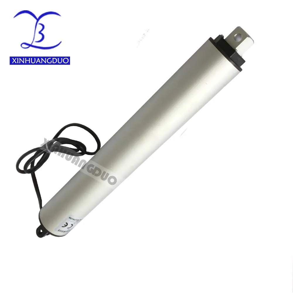 300 مللي متر السكتة الدماغية DC12V/24V/ 230 مللي متر/ثانية سرعة ، 50N-200N محوري القلم نوع الكهربائية مضرب ، خطي المحرك الكهربائي ، مضرب كهربائي