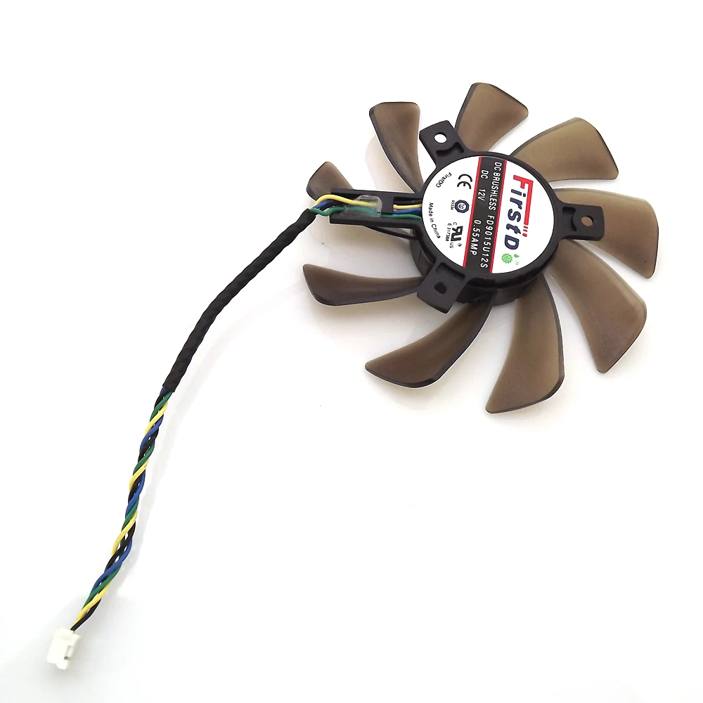 FD9015U12S 12V 0.55A 85mm 39x39x39mm For Sapphire HD7770 7750 Graphics Card Cooling Fan 4Pin