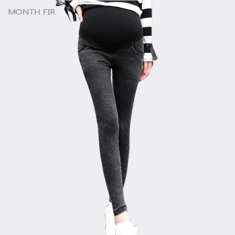 

Maternity Pants Skinny Jeans Leggings For Pregnant Women Clothes Pencil Denim Pant Strench Clothes Summer Gravida Trousers 2019