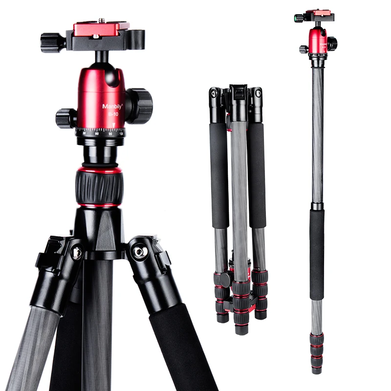 

CZ-303 Professional carbon fiber tripod for digital camera tripode Suitable for travel Top quality series camera stand 155cm max