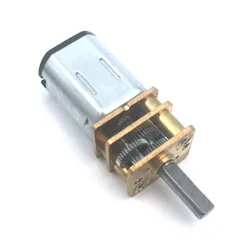 N20 DC 6V Micro Speed Gear Motor 40-3000RPM Reduction Gear Motor Mini Metal Electric Gear Reducer Motor for Car Robot Model