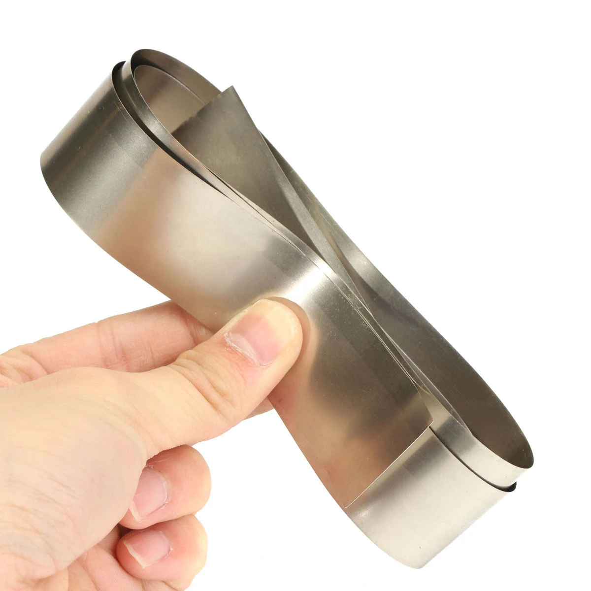 Silver High Purity Pure Nickel Ni Plate Silver Gray Foil Thin Sheet 0.1X30X1000mm