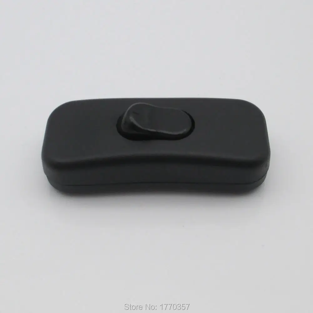 1 pcs  Rocker Switch AC 110V 220V 2A Lnline ON/OFF Table Lamp Desk Light Cord Control Switch Dropshipping