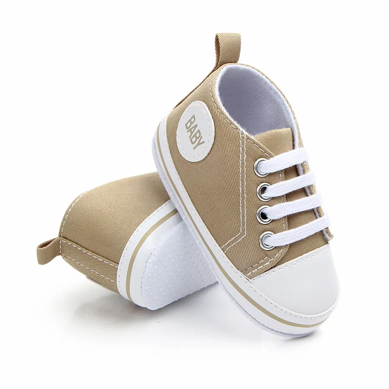 Zapatos de lona para bebés y niños, zapatillas de cuna para recién nacidos, suela suave, primeros pasos, primavera y otoño, TS111