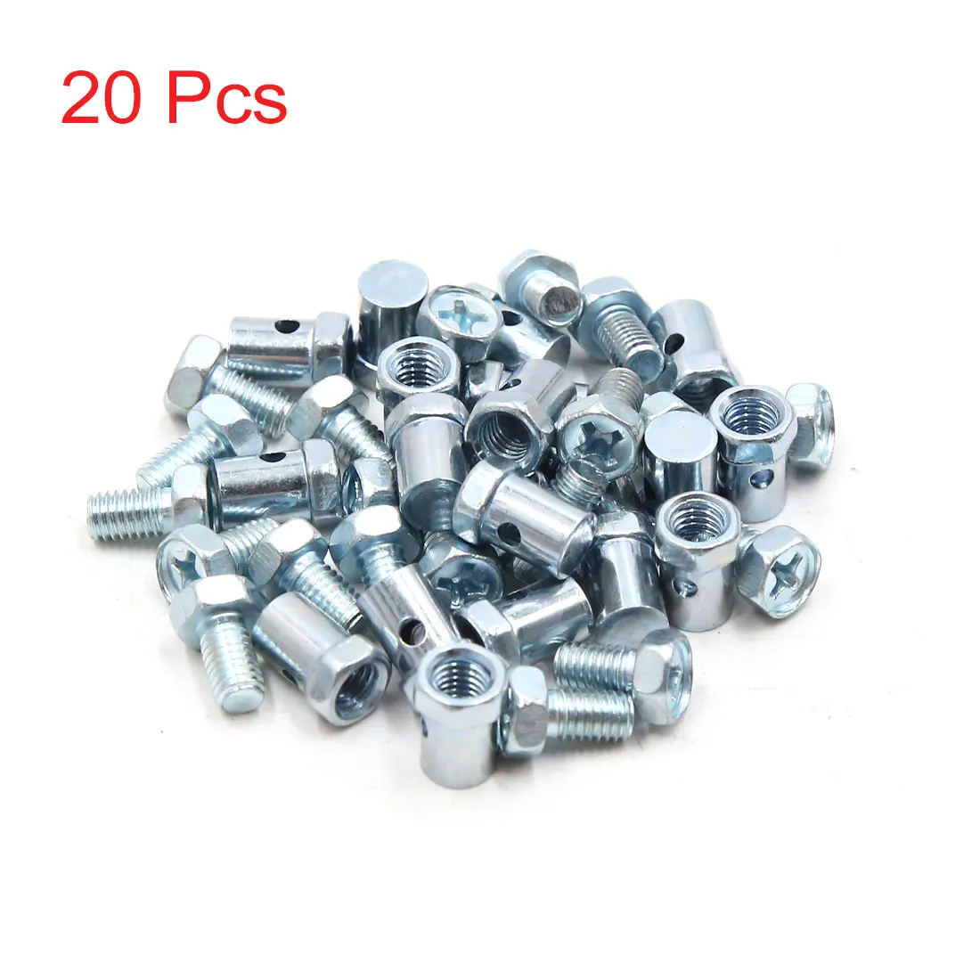 Uxcell 10pcs 20pcs 30pcs 50pcs 70pcs  5mm Thread Motorcycle Scooter Brake Cable Wire Solderless Nipple Screws For Motorcycle